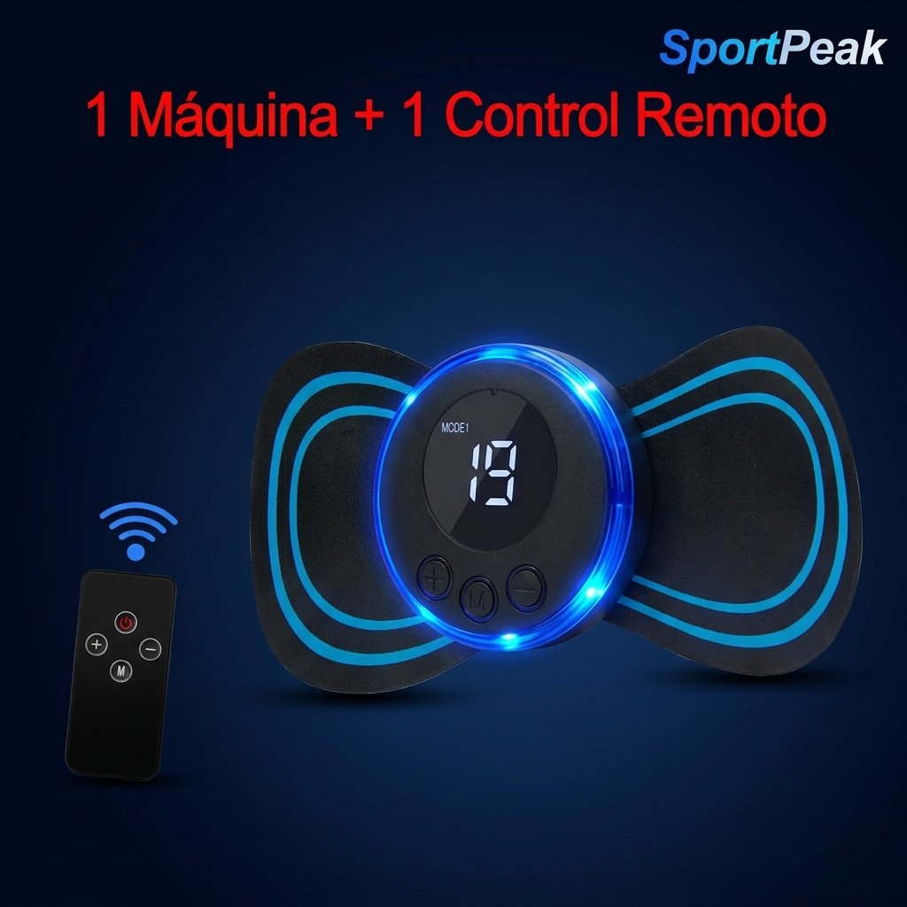 Masajeador EMS Inteligente SportPeak™ | Recuperación Muscular Pro